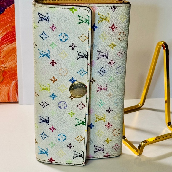 Louis Vuitton With Multicolor Sarah Wallet - Picture 12 of 15